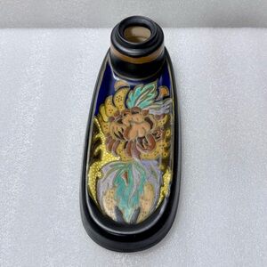 vintage Gouda pottery inkstand from Holland